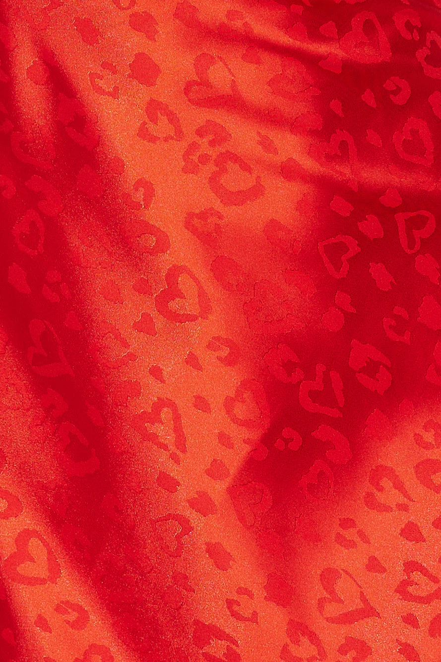 Wild Fun Satin Mini Dress Red 14 Wild Fun Satin Mini Dress Red - Image 12