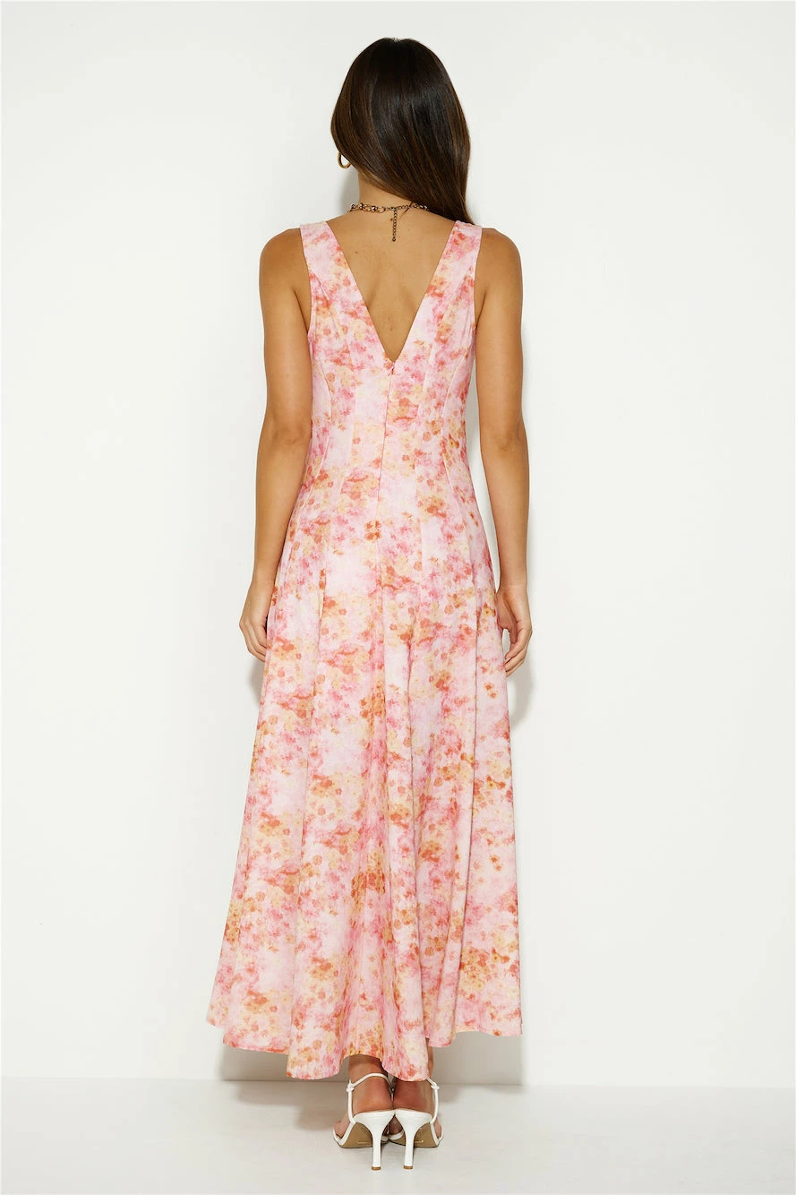 Perfectly Professional Midi Dress Pink 6 Perfectly Professional Midi Dress Pink - Image 4