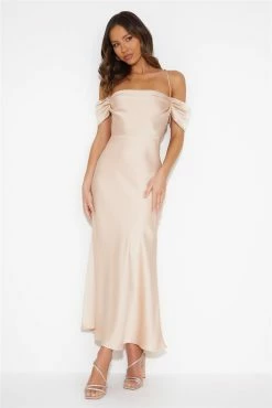 Lover Of Love Satin Maxi Dress Champagne 10 Lover Of Love Satin Maxi Dress Champagne -Hello Molly Shop 230623HM 0046 1689567079