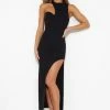 Girl In The Shadow Midi Dress Black -Hello Molly Shop 230623HM 1324 1689572463