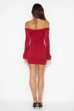 Enduring Legacy Mini Dress Red -Hello Molly Shop 230623HM 1562 1689318537