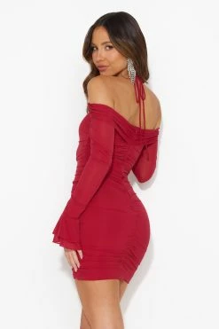 Enduring Legacy Mini Dress Red -Hello Molly Shop 230623HM 1563 1689318537