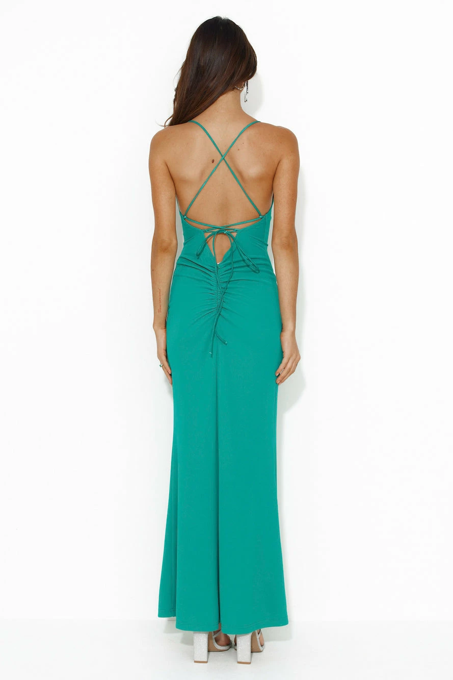 On Full Display Maxi Dress Green 7 On Full Display Maxi Dress Green - Image 5