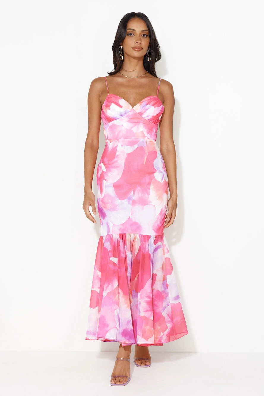 Gorgeous Event Maxi Dress Pink 4 Gorgeous Event Maxi Dress Pink - Image 2