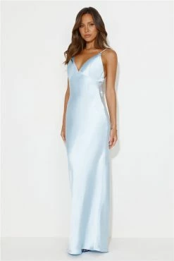 HELLO MOLLY Nights Under Stars Satin Maxi Dress Light Blue 21 HELLO MOLLY Nights Under Stars Satin Maxi Dress Light Blue -Hello Molly Shop 230804HM 0869 1692572618
