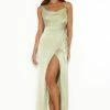 The One I Want Satin Maxi Dress Lime -Hello Molly Shop 230804HM 1594 1693182956