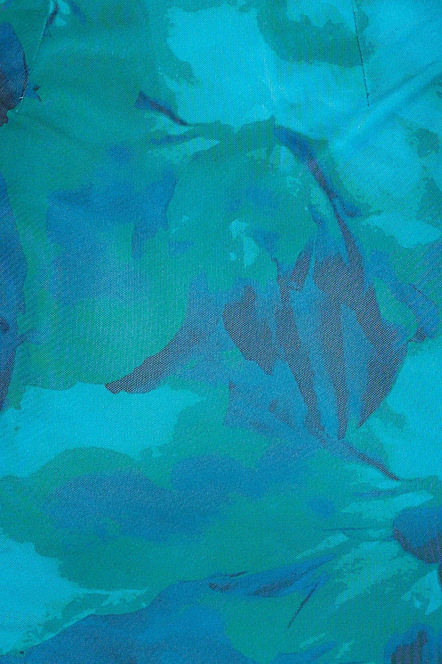 Seen On You Mesh Maxi Dress Blue 8 Seen On You Mesh Maxi Dress Blue - Image 6