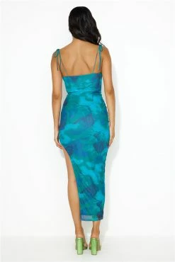 Seen On You Mesh Maxi Dress Blue 12 Seen On You Mesh Maxi Dress Blue -Hello Molly Shop 230901HM1083 1695345062