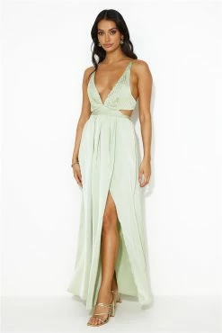 Capture Attention Satin Maxi Dress Sage -Hello Molly Shop 230901HM1693 1695347691 f958386d 1609 470c b81e aba5ada12dce