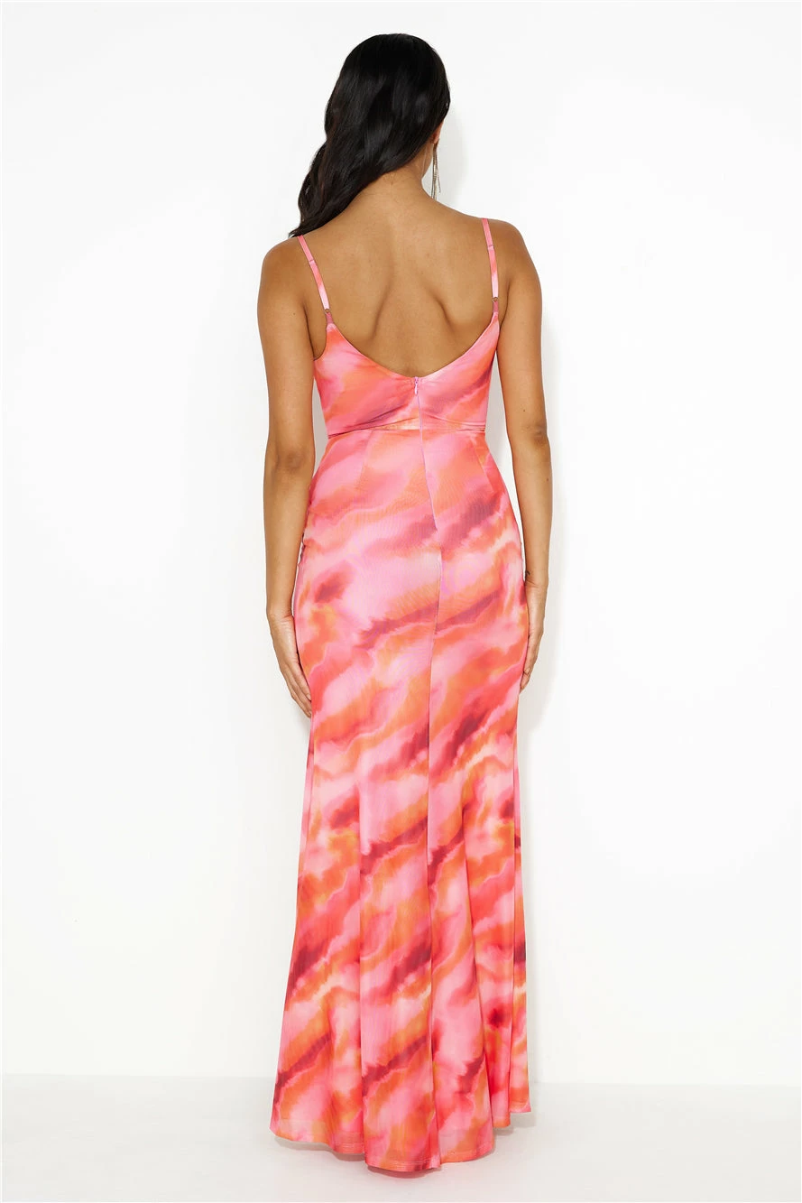 Dance Events Entrance Maxi Dress Pink 7 Dance Events Entrance Maxi Dress Pink - Image 5