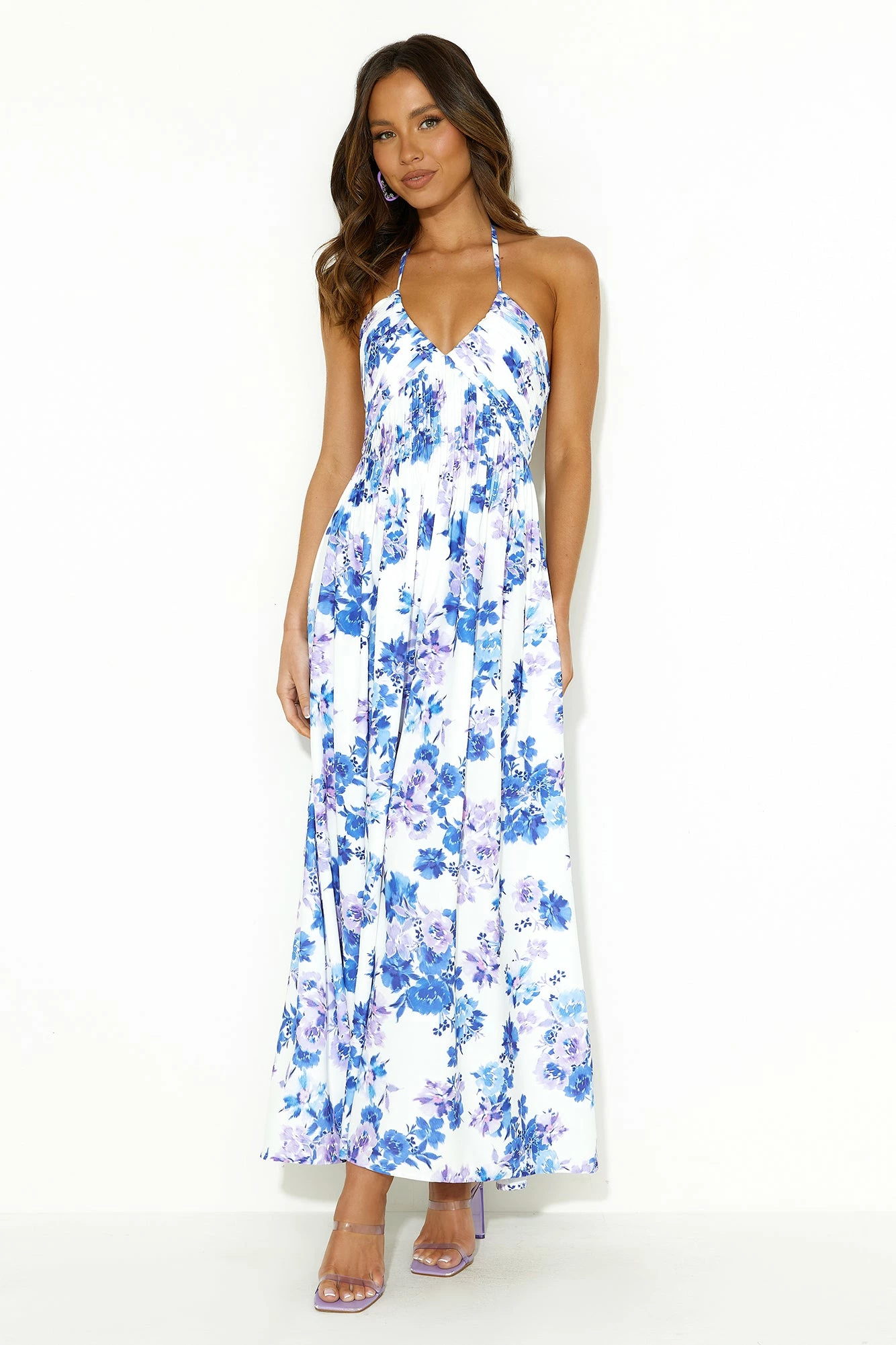 Luxe Escape Maxi Dress Blue 3 Luxe Escape Maxi Dress Blue