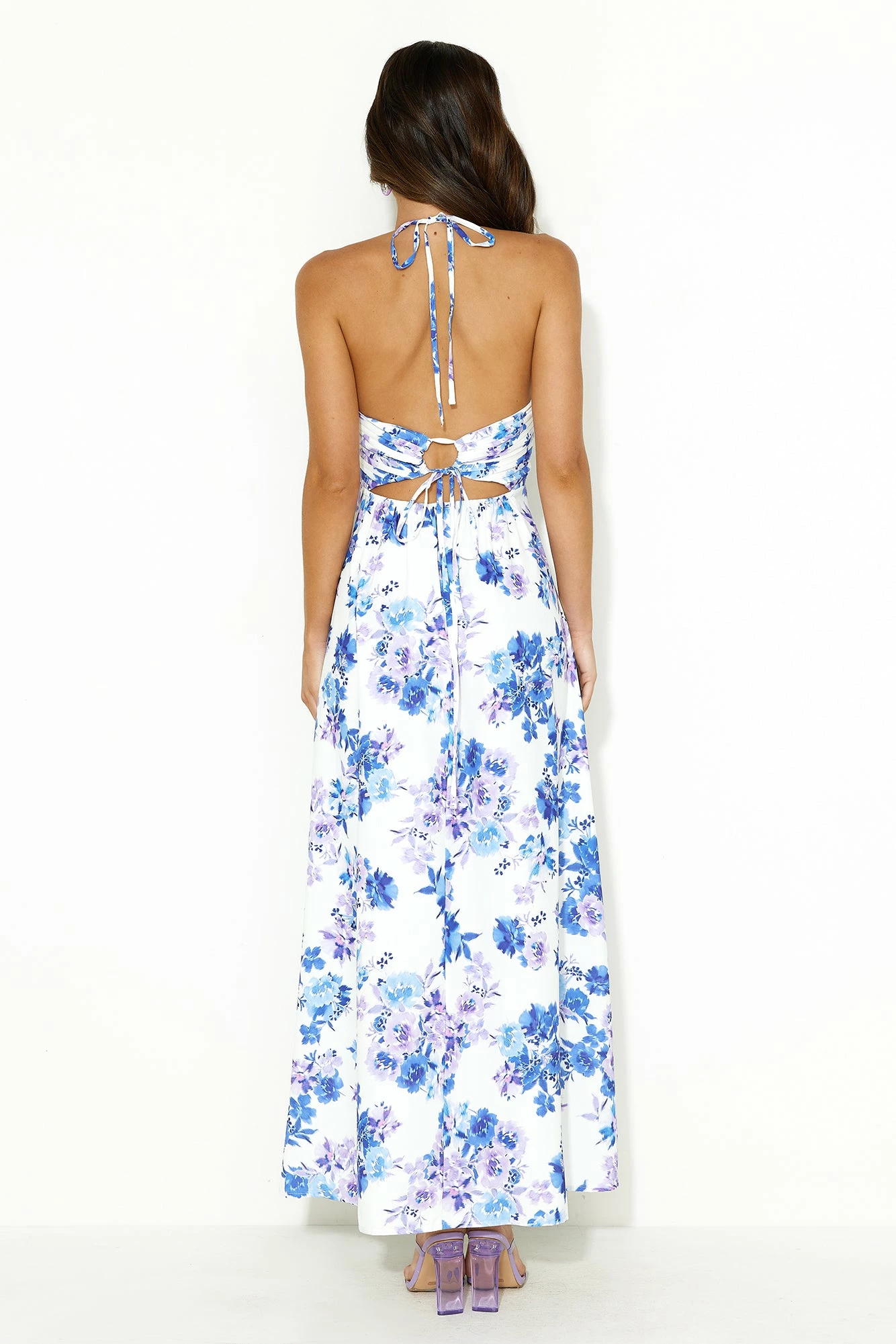Luxe Escape Maxi Dress Blue 7 Luxe Escape Maxi Dress Blue - Image 5