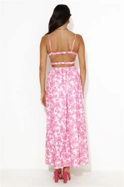 Coolest Feelings Maxi Dress Pink -Hello Molly Shop 230928HM 0230 1698284051
