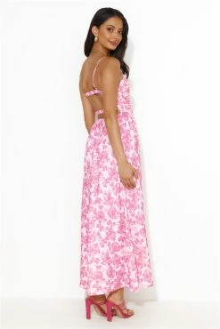 Coolest Feelings Maxi Dress Pink -Hello Molly Shop 230928HM 0231 1698284051