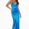 Events Of Class Satin Maxi Dress Blue -Hello Molly Shop 230928HM 1408 1698301872