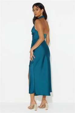 Talking Truth Halter Satin Maxi Dress Teal -Hello Molly Shop 231124HM13774 1703116271 0c3589e5 788f 4472 94dd 394aeb95dd65