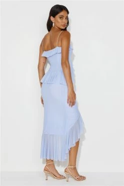 Hotel Flowers Frill Maxi Dress Light Blue 11 Hotel Flowers Frill Maxi Dress Light Blue -Hello Molly Shop 231124HM14397 1703116860