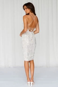 Shine Queen Midi Dress White -Hello Molly Shop 726bc2227e999d8a83cb