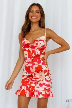 Wonder To Me Dress Red -Hello Molly Shop A03I0858 1636508175