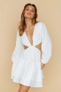 HELLO MOLLY Loving Visions Dress White -Hello Molly Shop A03I0990 1633659525