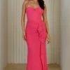 Sultry Steps Mesh Maxi Dress Pink -Hello Molly Shop A03I4245 1697088824