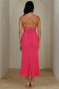 Sultry Steps Mesh Maxi Dress Pink 11 Sultry Steps Mesh Maxi Dress Pink -Hello Molly Shop A03I4258 1697088824