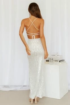 Glistening Skies Maxi Dress Silver -Hello Molly Shop A03I5570 1637897219 e14c28f9 226f 4371 b76b 99bf8eea5da7