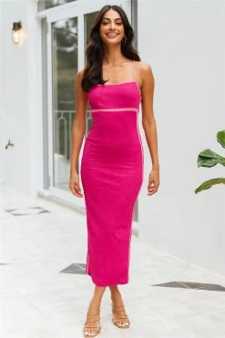 Keeping Secrets Midi Dress Fuchsia 12 Keeping Secrets Midi Dress Fuchsia -Hello Molly Shop A03I6454 1662076445