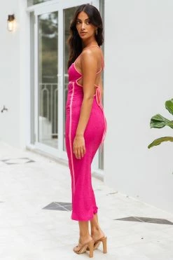 Keeping Secrets Midi Dress Fuchsia 14 Keeping Secrets Midi Dress Fuchsia -Hello Molly Shop A03I6461 1662076446