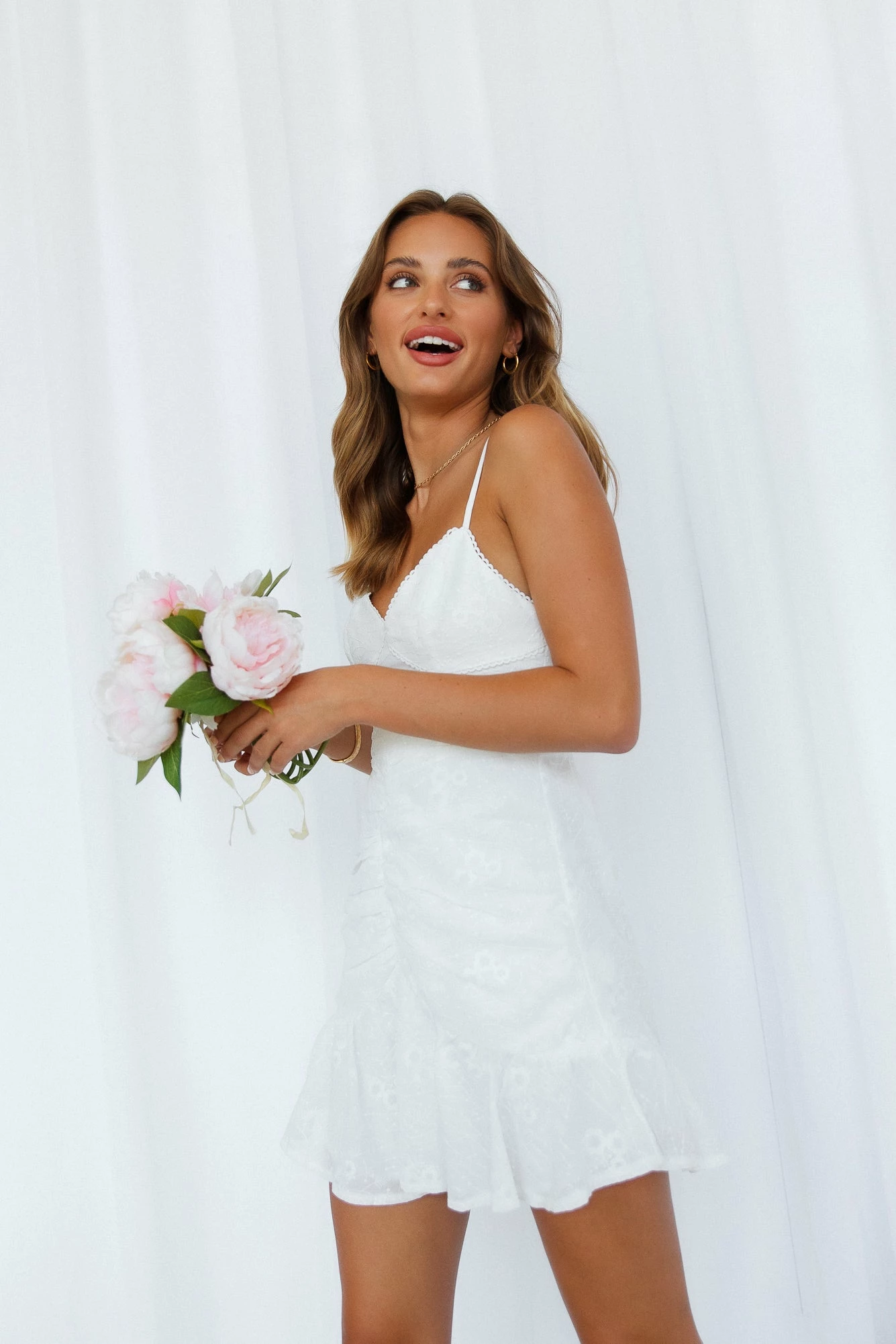 Ivory Lights Dress White 8 Ivory Lights Dress White - Image 6