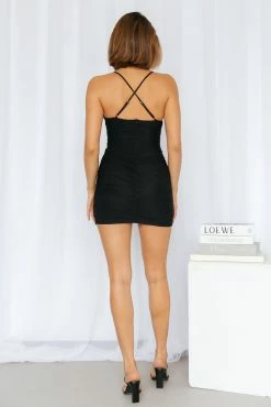 Goes Like Dress Black 18 Goes Like Dress Black -Hello Molly Shop A03I8901 1642656222