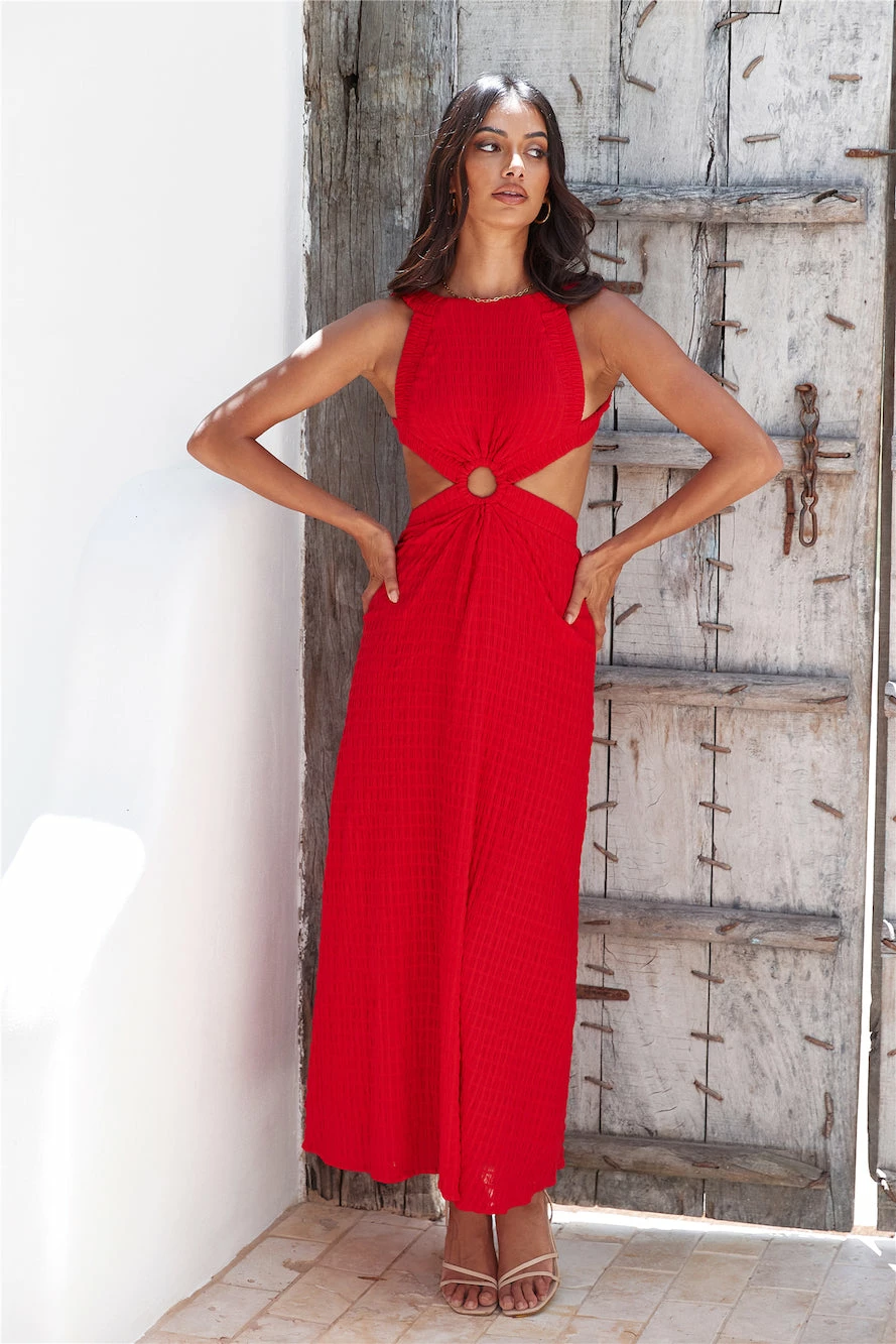 Got A Callback Maxi Dress Red 4 Got A Callback Maxi Dress Red - Image 2
