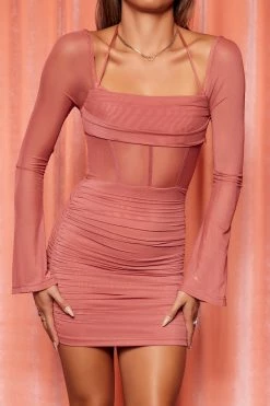 Summer Crushed Mesh Dress Pink 10 Summer Crushed Mesh Dress Pink -Hello Molly Shop A23I3976 1 1671501368 ed8b8e3f 3886 4331 ba38 5639de437c60