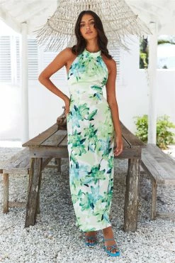 Simply Sleek Maxi Dress Green 9 Simply Sleek Maxi Dress Green -Hello Molly Shop A23I4674 1675205150