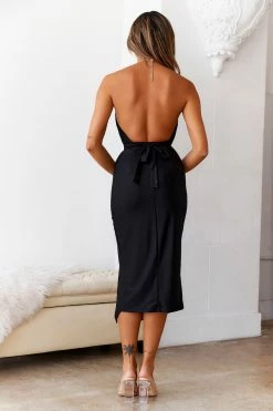 DEAR EMILIA Impressing Me Midi Dress Black 11 DEAR EMILIA Impressing Me Midi Dress Black -Hello Molly Shop A23I5788 1679378684