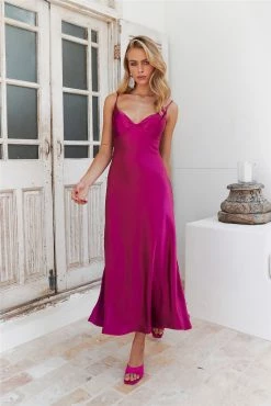 Lovely Escape Maxi Dress Fuchsia 8 Lovely Escape Maxi Dress Fuchsia -Hello Molly Shop A23I6797 1675208719