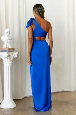 DEAR EMILIA Abyssinia Maxi Dress Electric Blue -Hello Molly Shop A23I6986 1688542019
