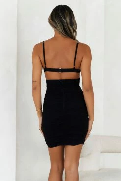 Off To The Club Mini Dress Black 13 Off To The Club Mini Dress Black -Hello Molly Shop A23I7281 1 1669682409