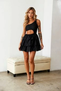 SUR BELLE Teacup Of Dreams Mini Dress Black -Hello Molly Shop A23I8388 1680063967 71380183 3df2 4105 baf7 8b06f72ba6b3