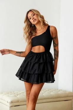 SUR BELLE Teacup Of Dreams Mini Dress Black -Hello Molly Shop A23I8391 1680063967 ca50c174 3a6e 4a6a 93a0 f95181ad864d