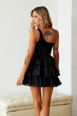SUR BELLE Teacup Of Dreams Mini Dress Black -Hello Molly Shop A23I8414 1680063968 62281660 255c 4d99 a7e6 913abe20c2e1