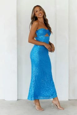Knight Awaits Sequin Maxi Dress Blue -Hello Molly Shop AA6I0445 1692154464 52e9aa65 e760 4ada a4b8 96e152315add