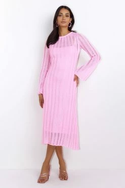 Washed Up Maxi Dress Pink -Hello Molly Shop Ecom 0726 1684718374