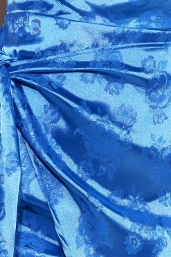 Sultry Times Satin Mini Dress Blue -Hello Molly Shop Ecom 3861 1684472639