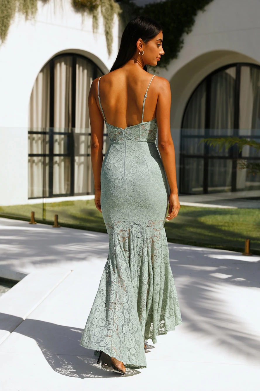 No Taming Me Maxi Dress Sage 7 No Taming Me Maxi Dress Sage - Image 5