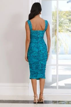 True Destiny Midi Dress Green -Hello Molly Shop L4A1148 1689548813