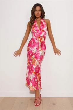 Destiny Shift Maxi Dress Pink