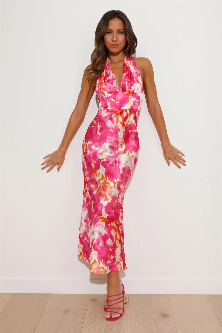 Destiny Shift Maxi Dress Pink 3 Destiny Shift Maxi Dress Pink