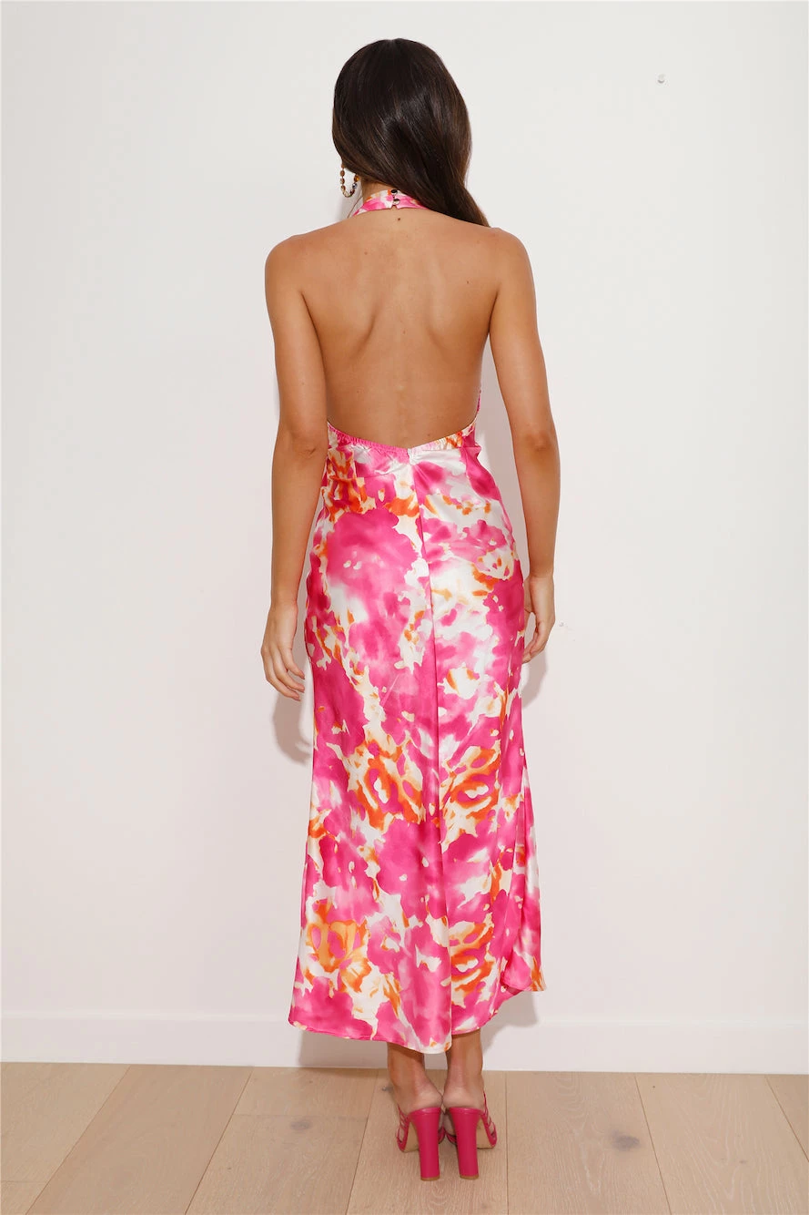 Destiny Shift Maxi Dress Pink 6 Destiny Shift Maxi Dress Pink - Image 4
