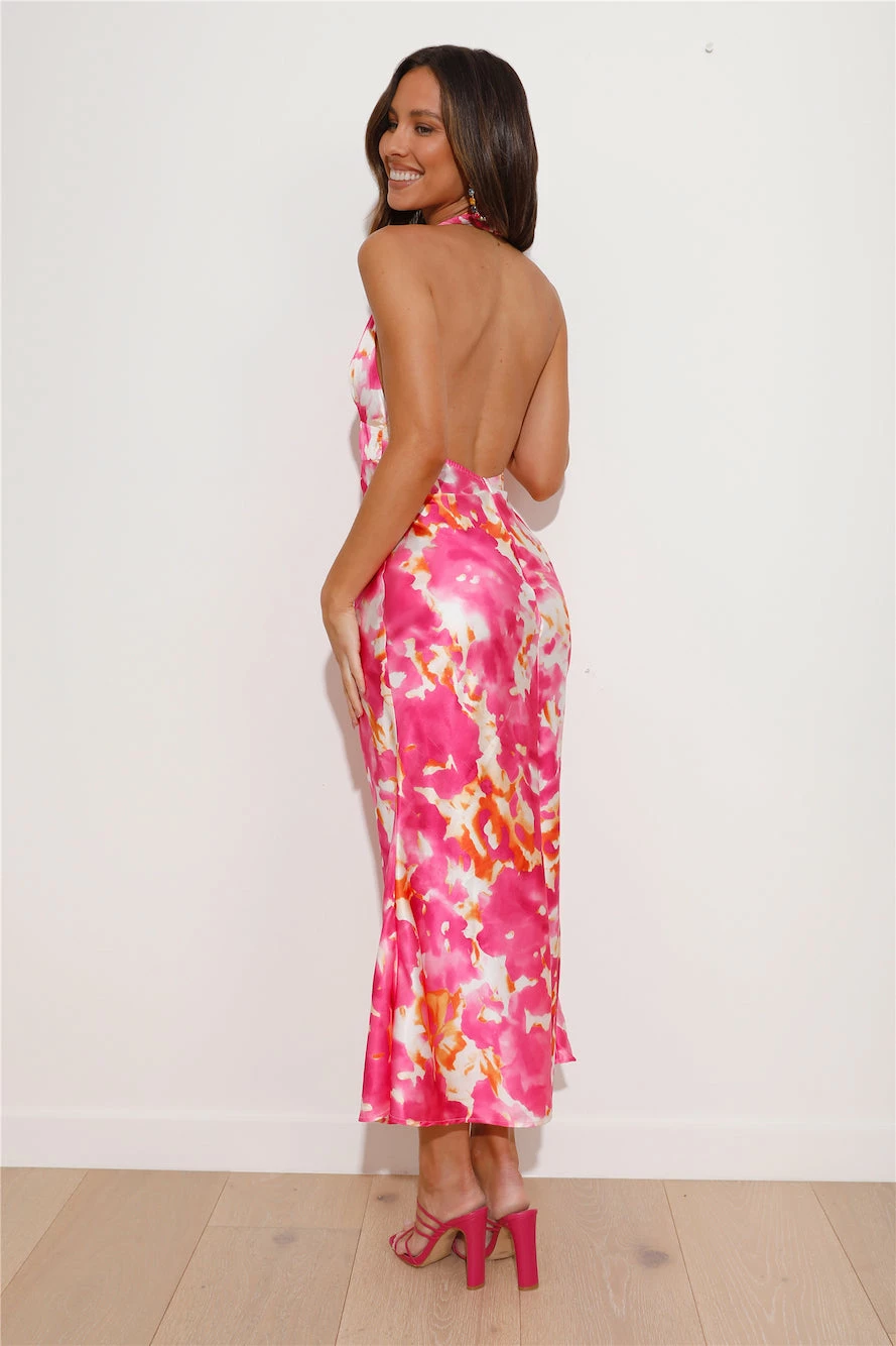 Destiny Shift Maxi Dress Pink 5 Destiny Shift Maxi Dress Pink - Image 3